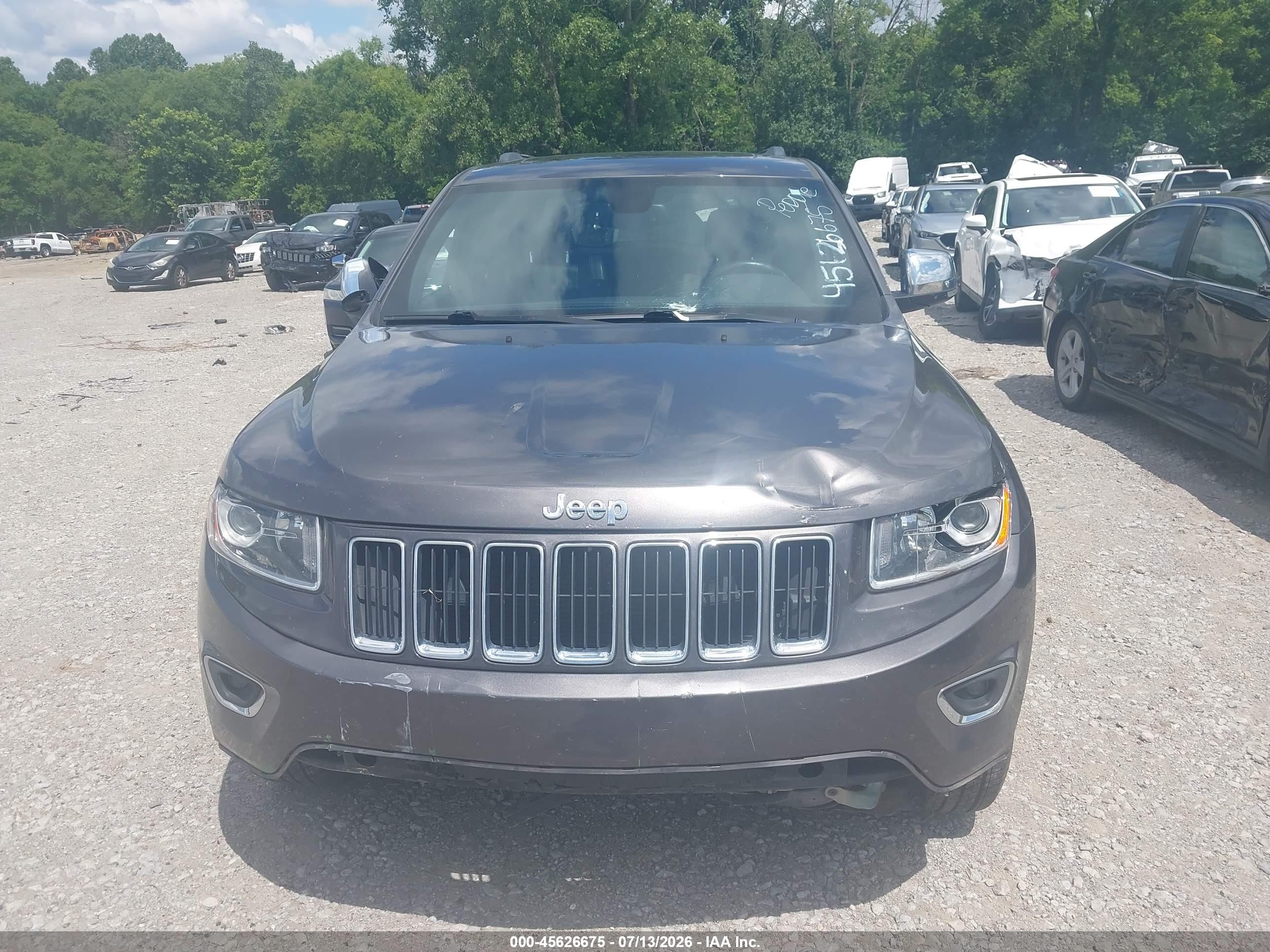2015 Jeep Grand Cherokee Limited Gray vin: 1C4RJFBG2FC711563