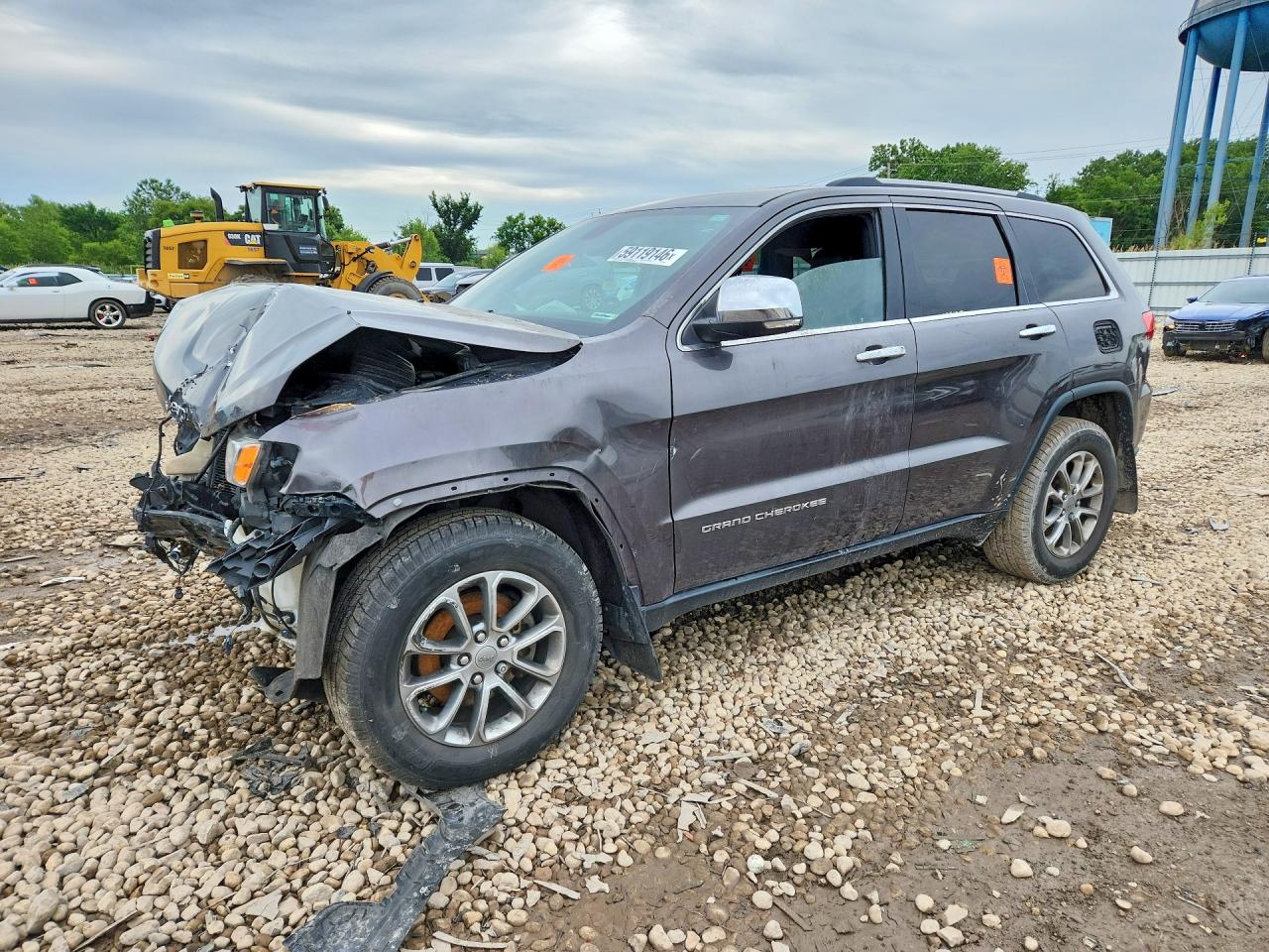 2015 Jeep Grand Cherokee Limited Black vin: 1C4RJFBG2FC725169