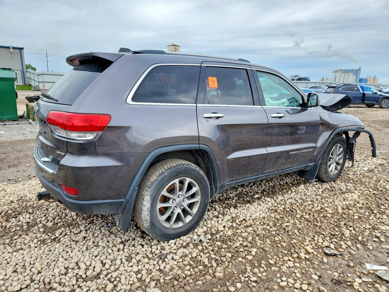 2015 Jeep Grand Cherokee Limited Black vin: 1C4RJFBG2FC725169