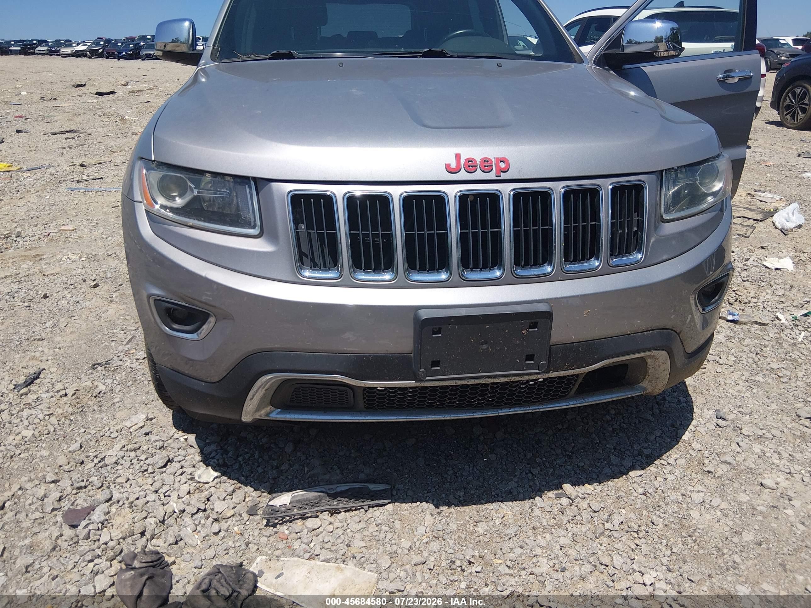 2015 Jeep Grand Cherokee Limited Silver vin: 1C4RJFBG2FC741470
