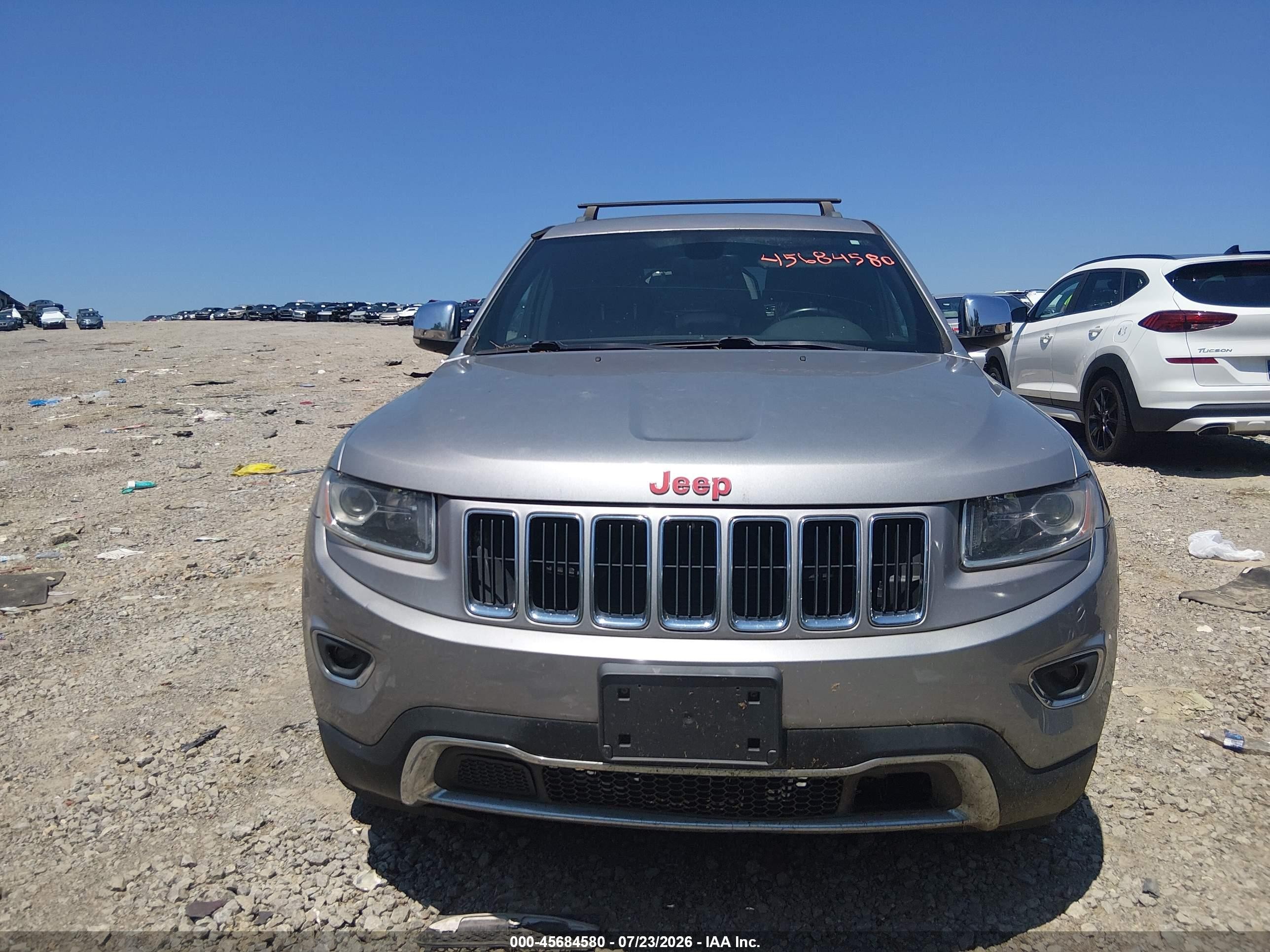 2015 Jeep Grand Cherokee Limited Silver vin: 1C4RJFBG2FC741470