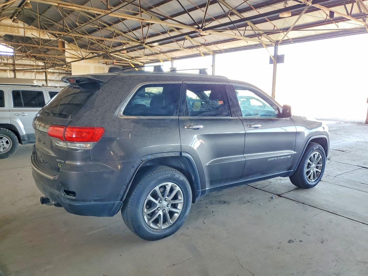 2015 Jeep Grand Cherokee Limited Gray vin: 1C4RJFBG2FC747981