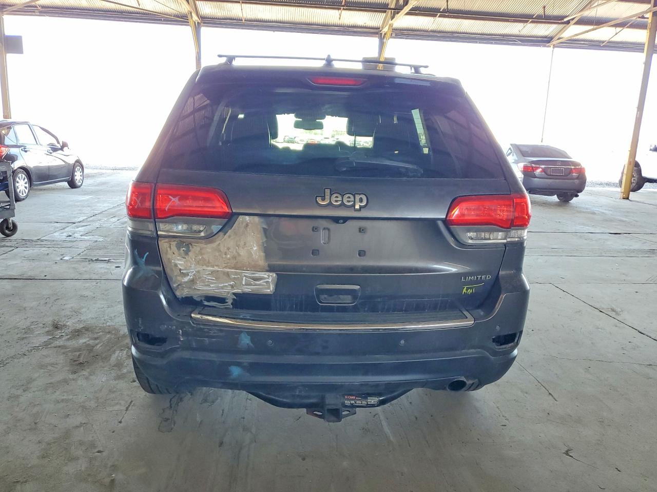 2015 Jeep Grand Cherokee Limited Gray vin: 1C4RJFBG2FC747981