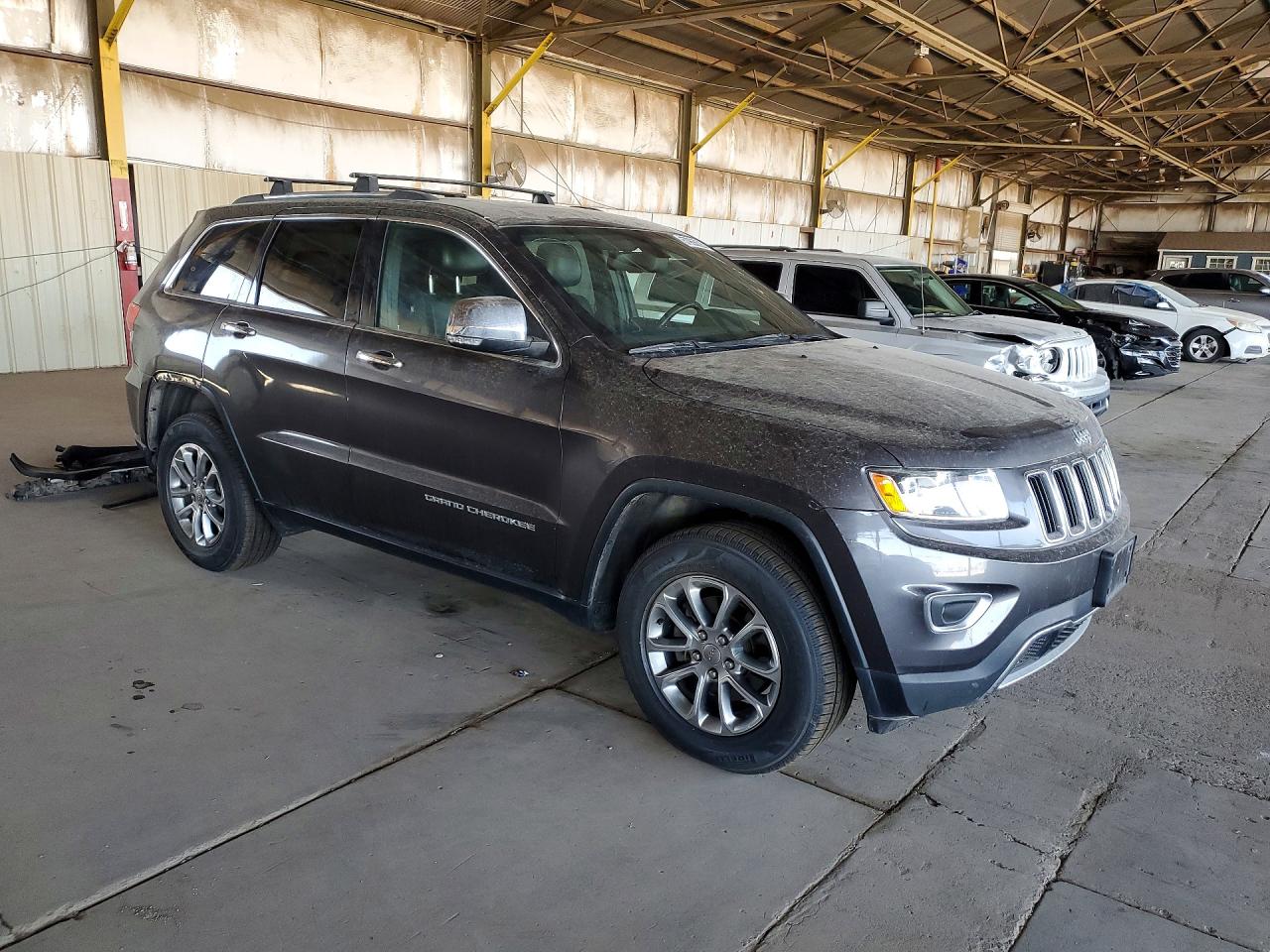 2015 Jeep Grand Cherokee Limited Gray vin: 1C4RJFBG2FC747981
