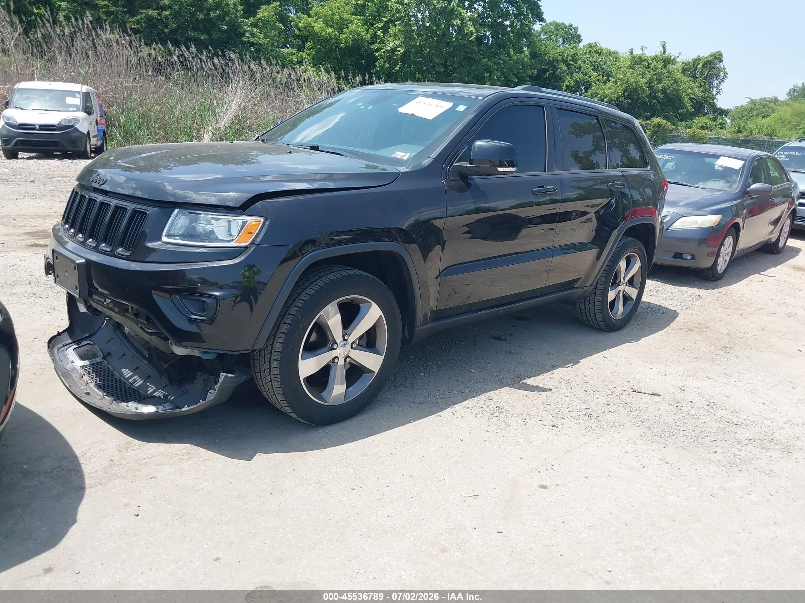 2015 Jeep Grand Cherokee Limited Черный vin: 1C4RJFBG2FC768541