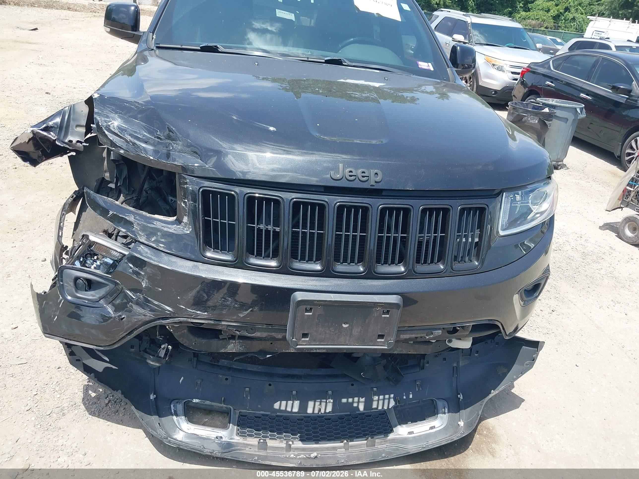 2015 Jeep Grand Cherokee Limited Черный vin: 1C4RJFBG2FC768541