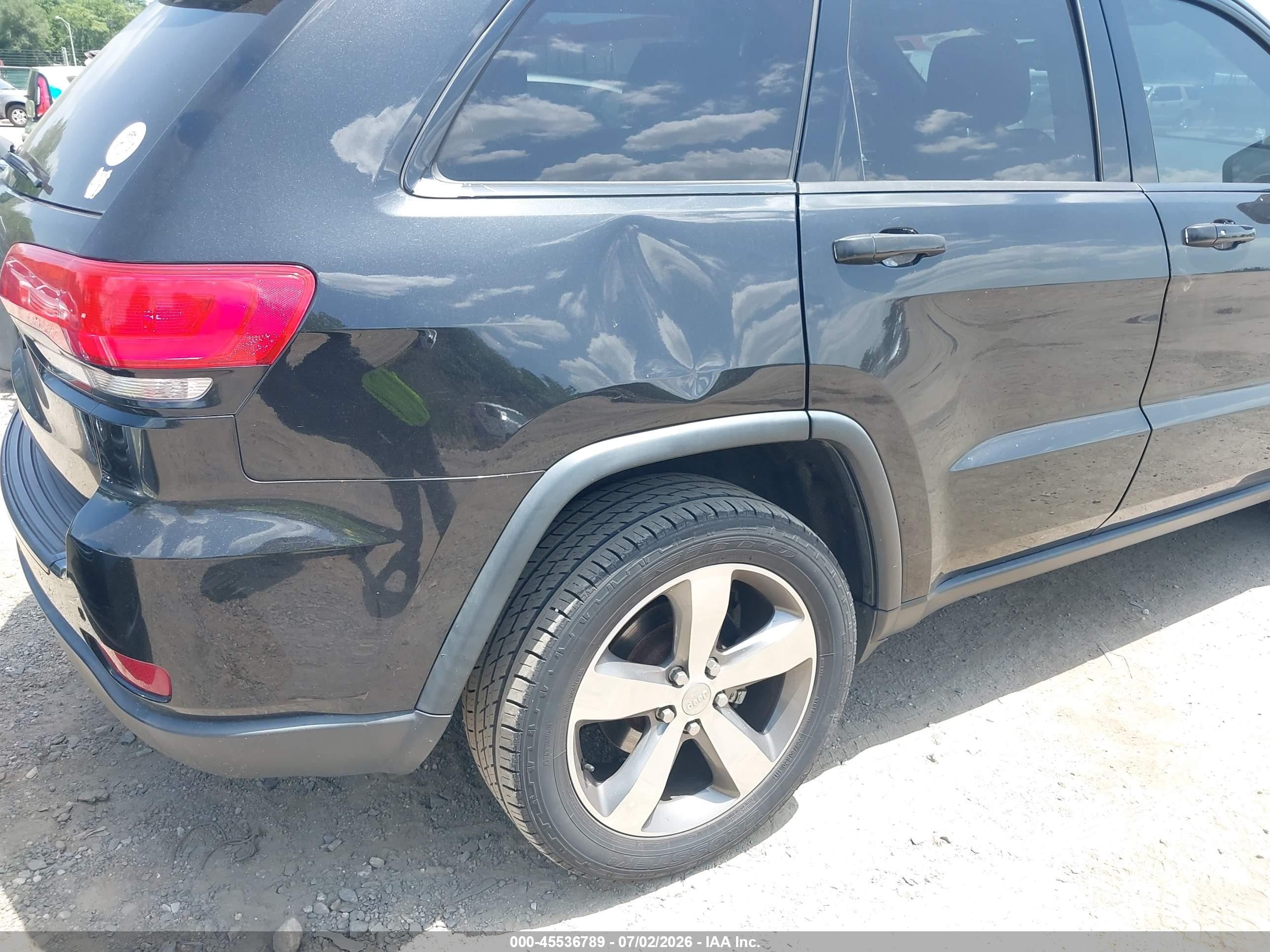 2015 Jeep Grand Cherokee Limited Черный vin: 1C4RJFBG2FC768541