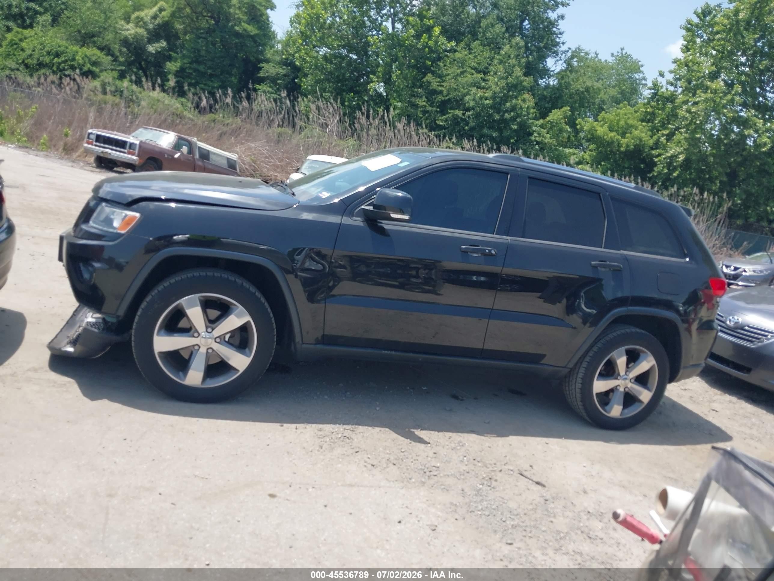 2015 Jeep Grand Cherokee Limited Черный vin: 1C4RJFBG2FC768541
