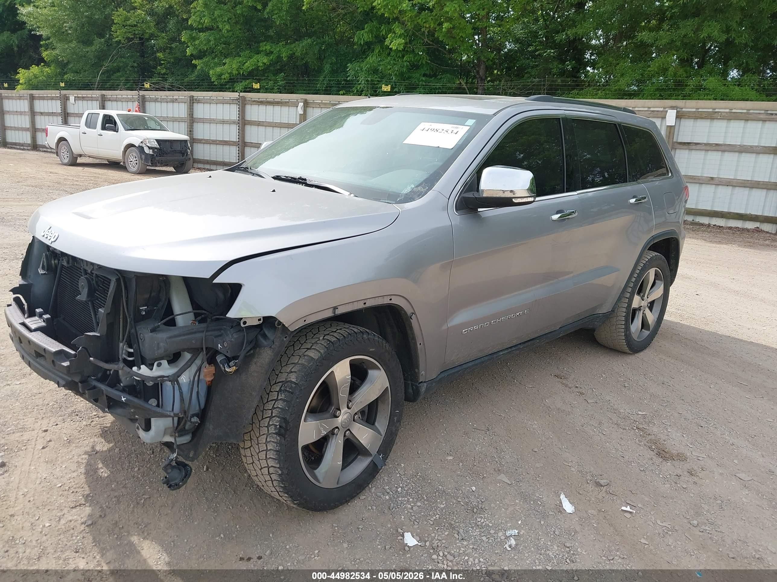 2015 Jeep Grand Cherokee Limited Gray vin: 1C4RJFBG2FC769110