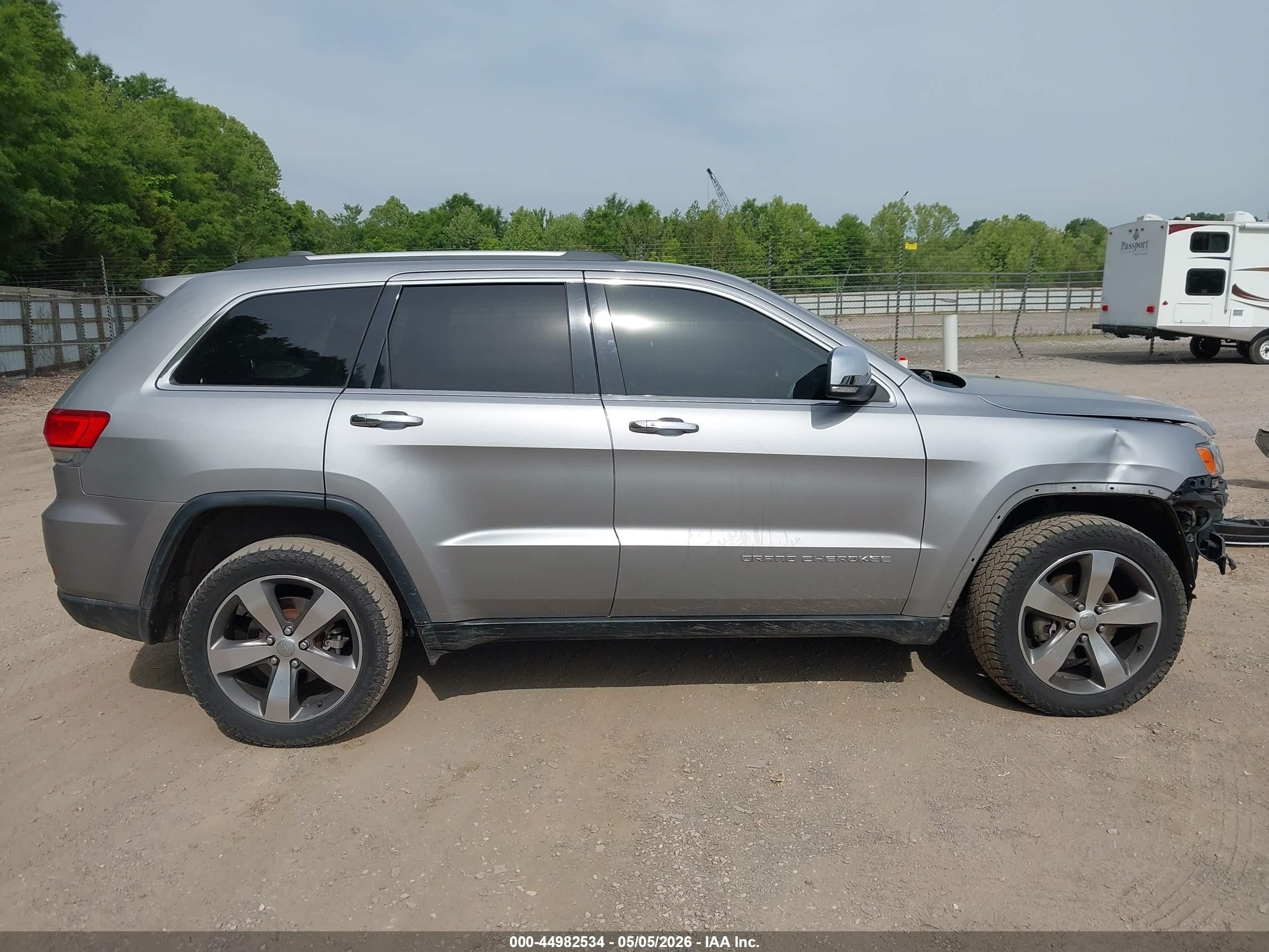 2015 Jeep Grand Cherokee Limited Gray vin: 1C4RJFBG2FC769110