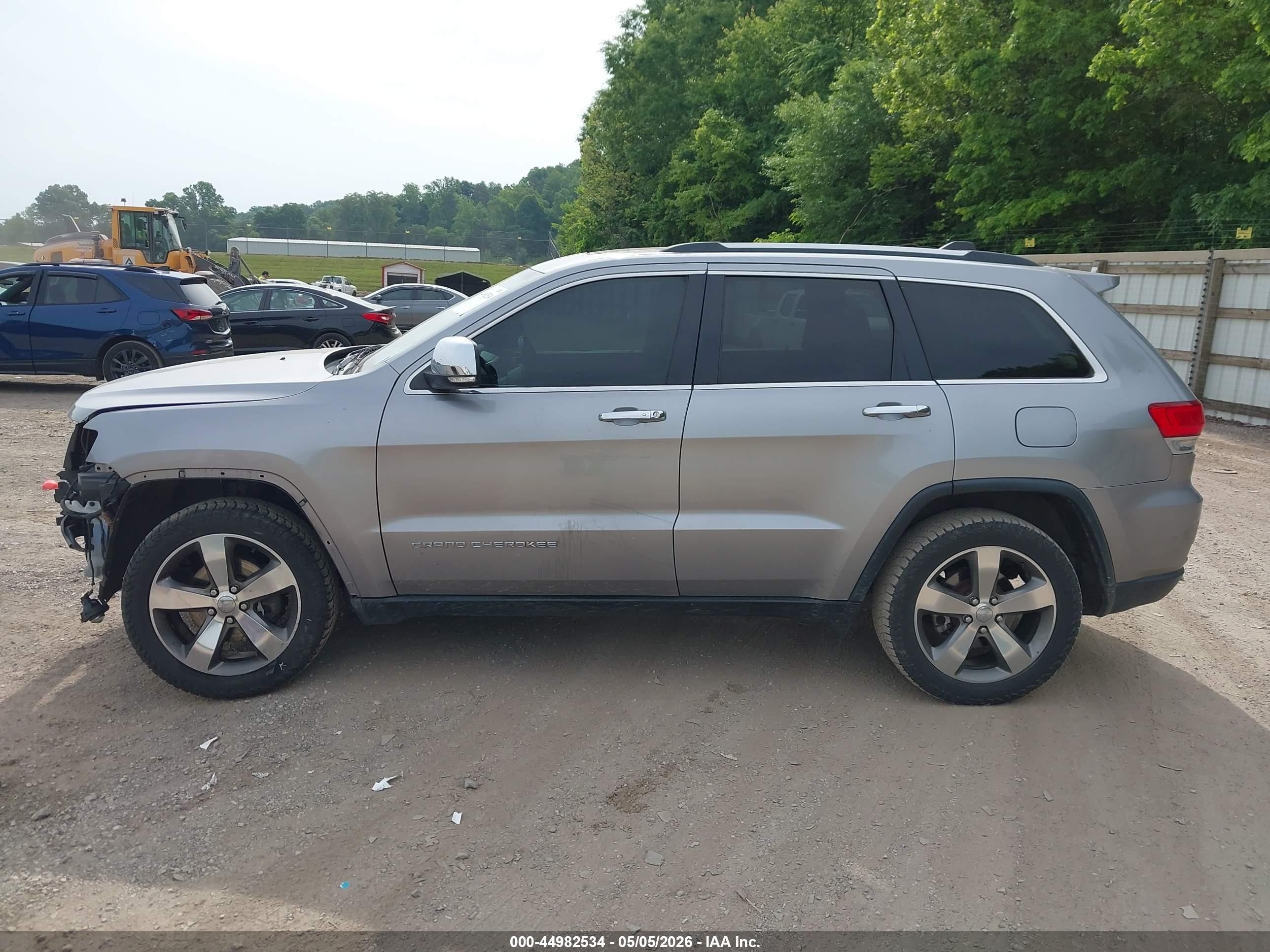 2015 Jeep Grand Cherokee Limited Gray vin: 1C4RJFBG2FC769110