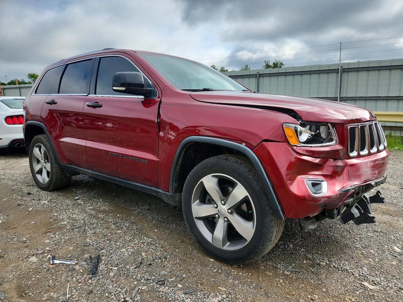 2015 Jeep Grand Cherokee Limited Red vin: 1C4RJFBG2FC787915
