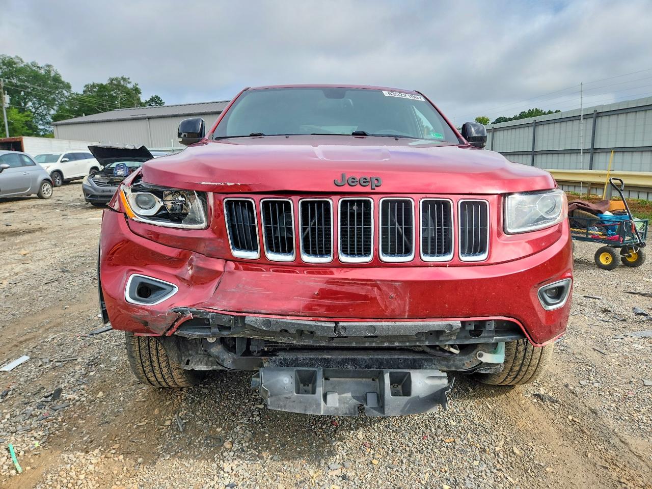 2015 Jeep Grand Cherokee Limited Red vin: 1C4RJFBG2FC787915
