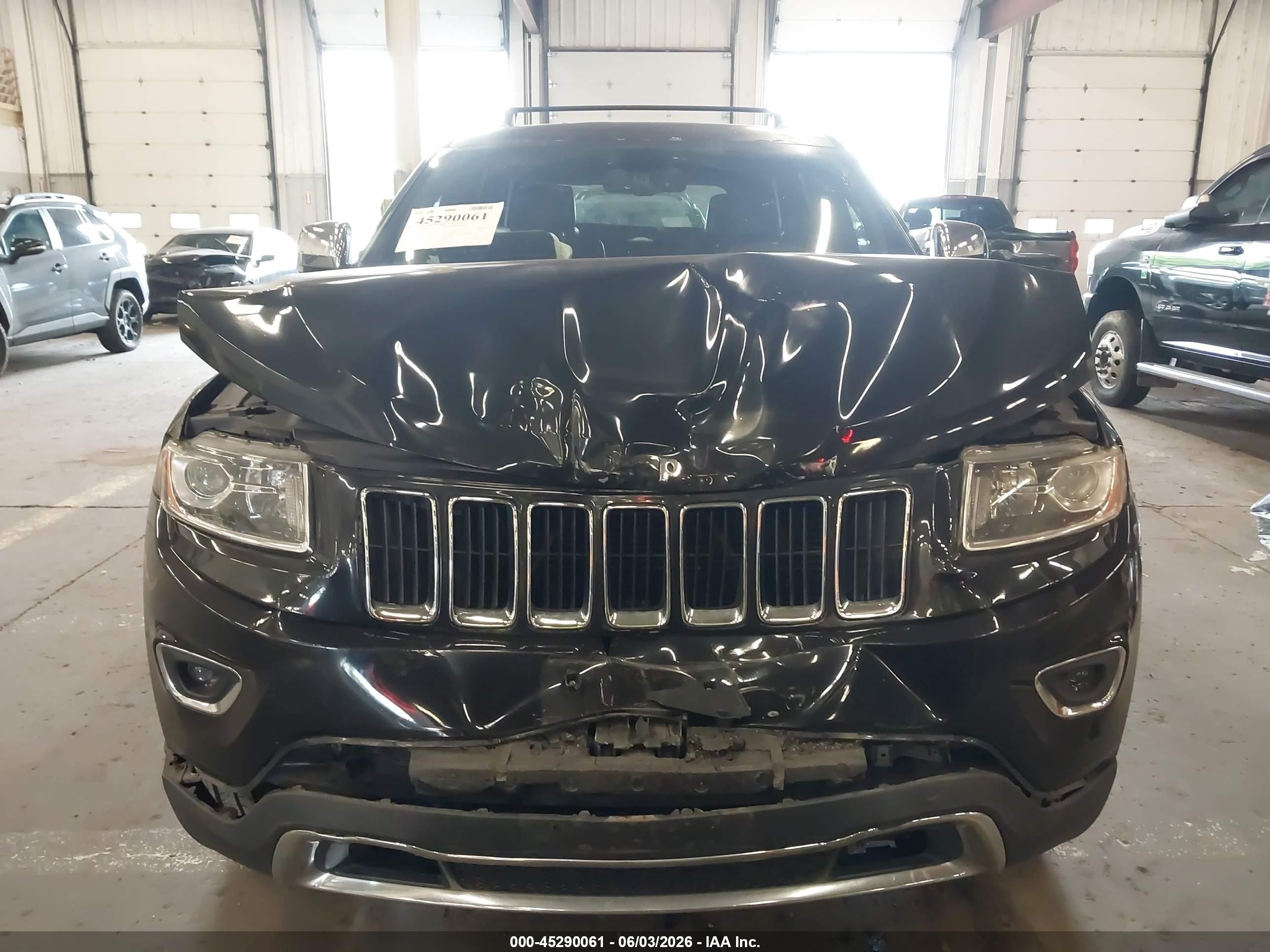 2015 Jeep Grand Cherokee Limited Black vin: 1C4RJFBG2FC792323