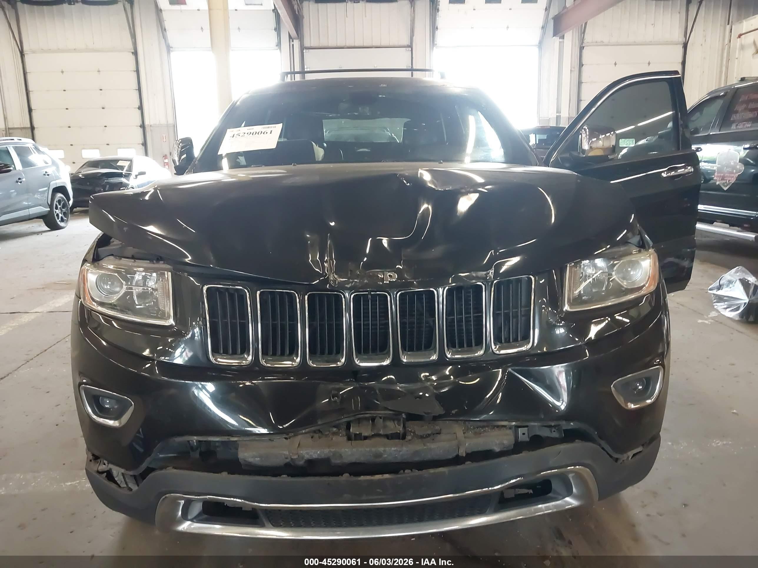 2015 Jeep Grand Cherokee Limited Black vin: 1C4RJFBG2FC792323
