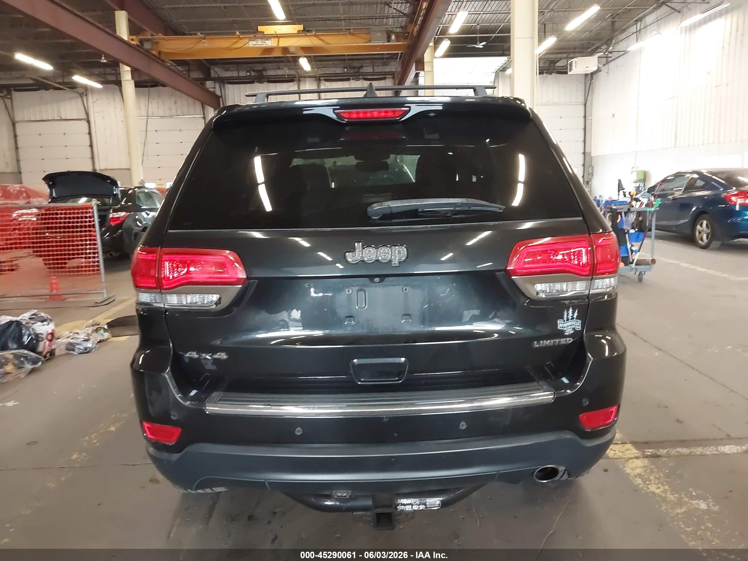 2015 Jeep Grand Cherokee Limited Black vin: 1C4RJFBG2FC792323
