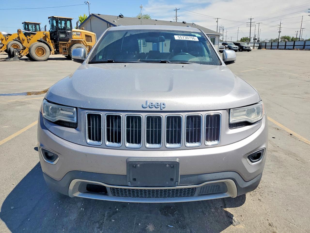 2015 Jeep Grand Cherokee Limited Silver vin: 1C4RJFBG2FC827653