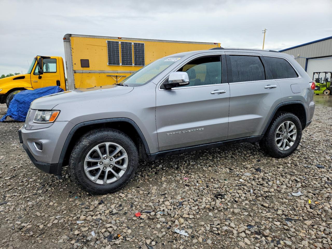 2015 Jeep Grand Cherokee Limited Silver vin: 1C4RJFBG2FC845215