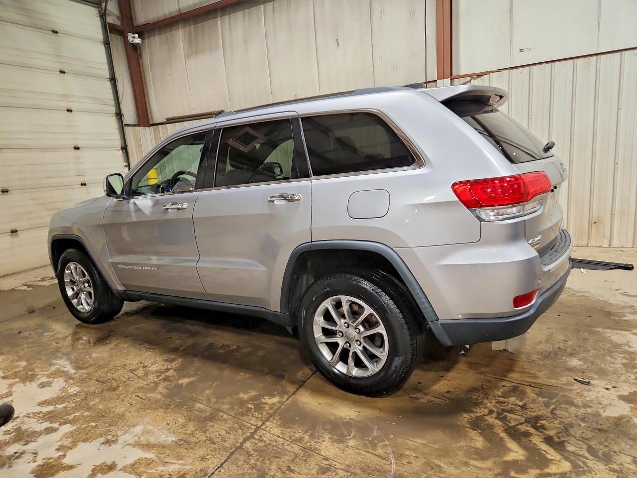 2015 Jeep Grand Cherokee Limited Silver vin: 1C4RJFBG2FC852214