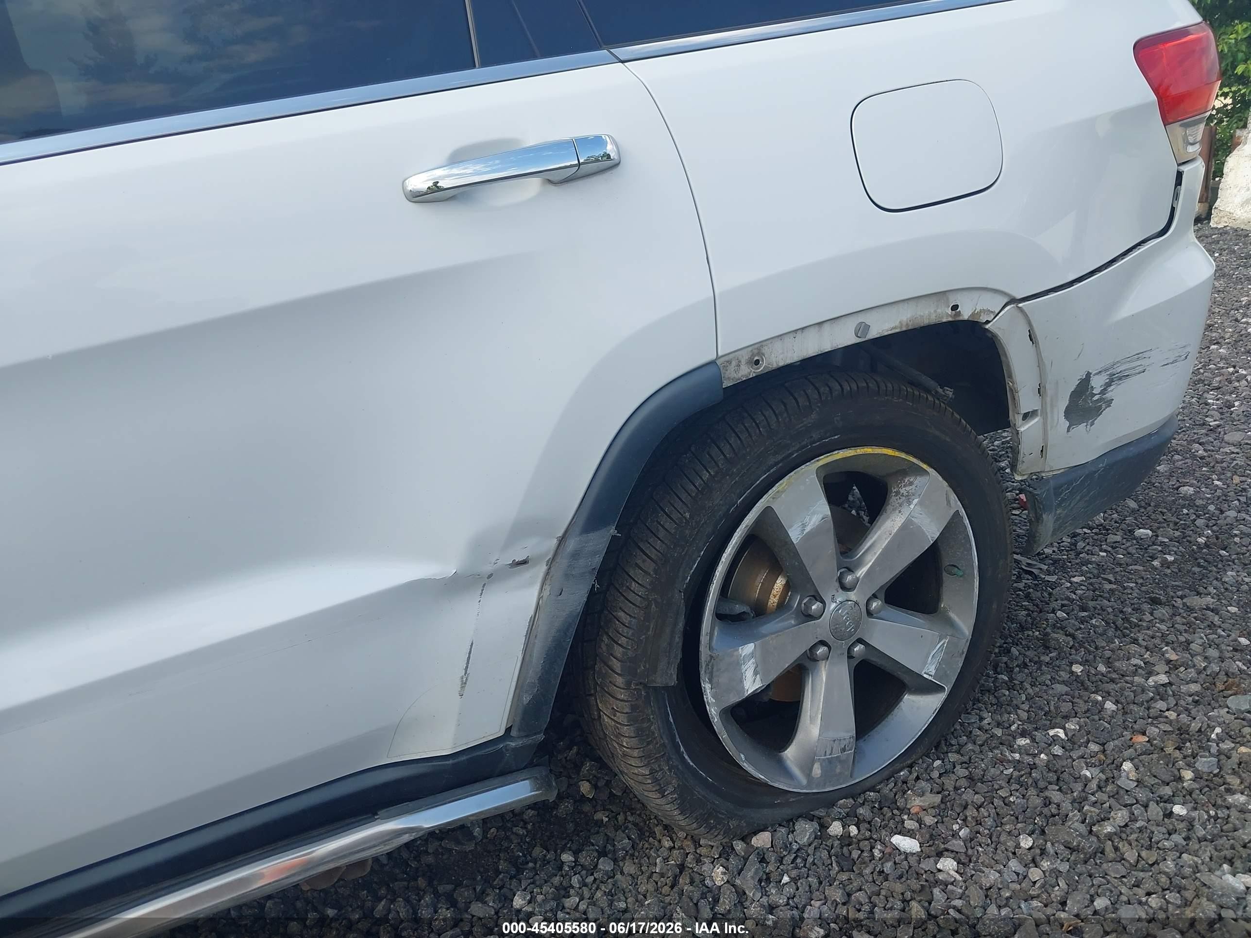 2015 Jeep Grand Cherokee Limited White vin: 1C4RJFBG2FC855775