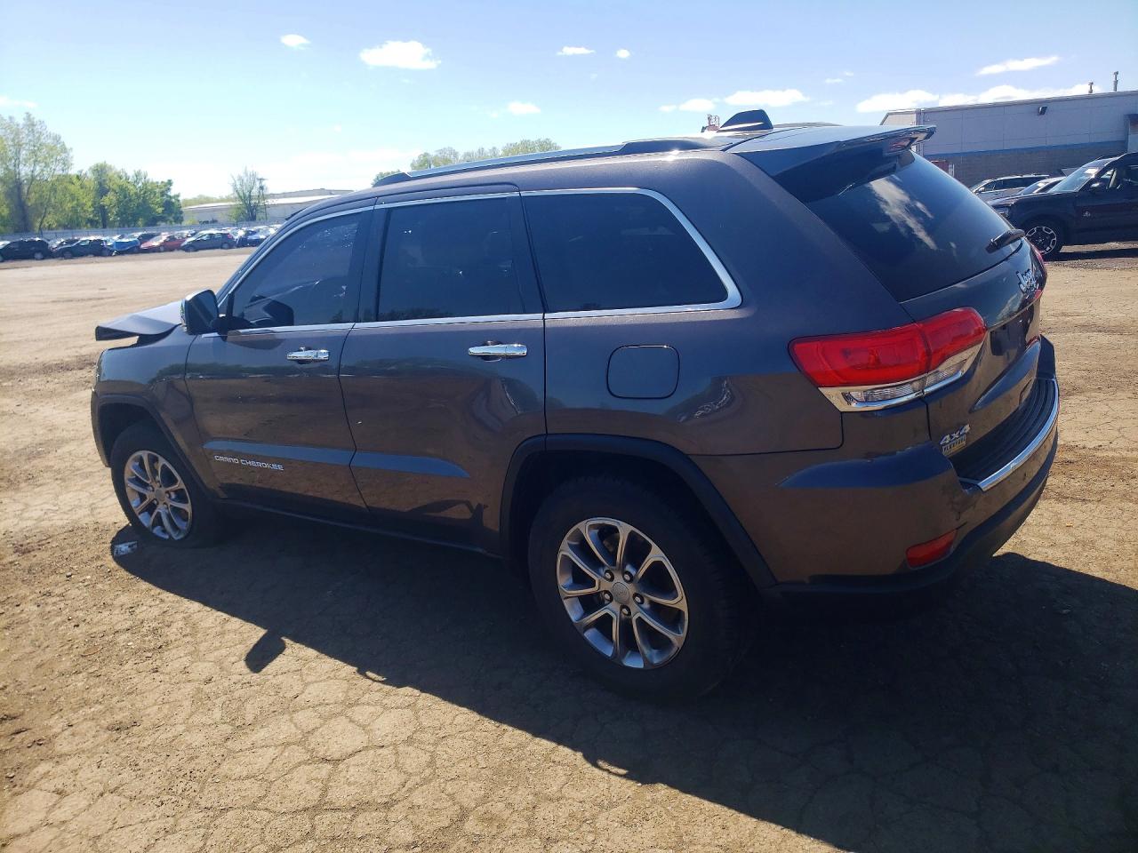 2015 Jeep Grand Cherokee Limited Серый vin: 1C4RJFBG2FC876805