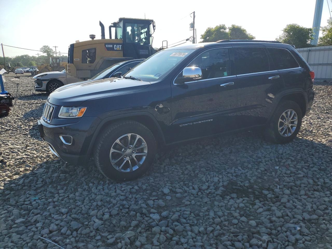2015 Jeep Grand Cherokee Limited Blue vin: 1C4RJFBG2FC877047