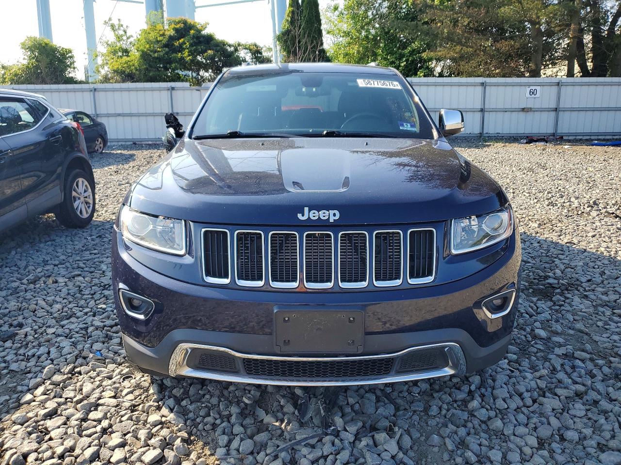 2015 Jeep Grand Cherokee Limited Blue vin: 1C4RJFBG2FC877047