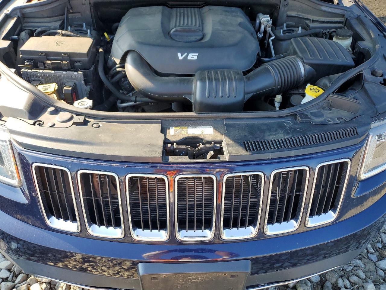 2015 Jeep Grand Cherokee Limited Blue vin: 1C4RJFBG2FC877047
