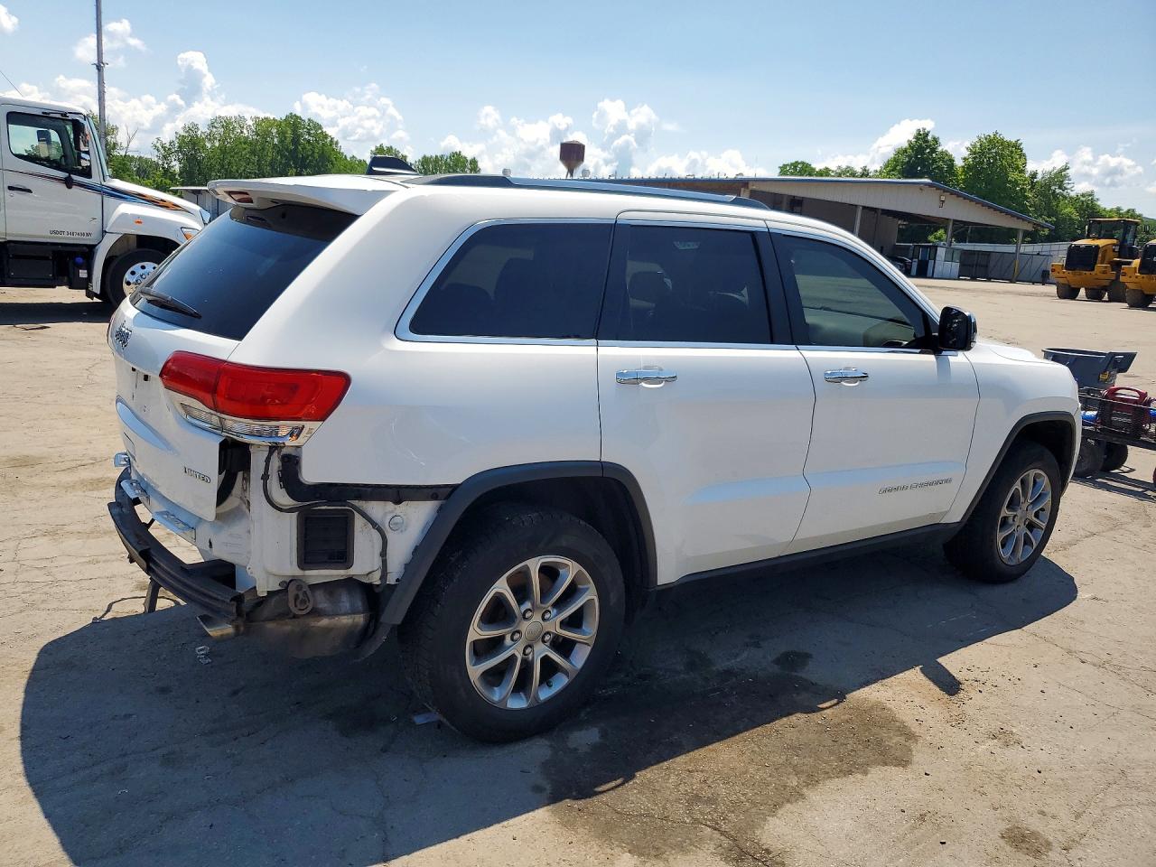 2015 Jeep Grand Cherokee Limited Белый vin: 1C4RJFBG2FC877114