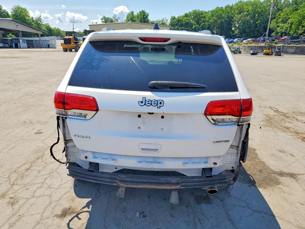 2015 Jeep Grand Cherokee Limited Белый vin: 1C4RJFBG2FC877114