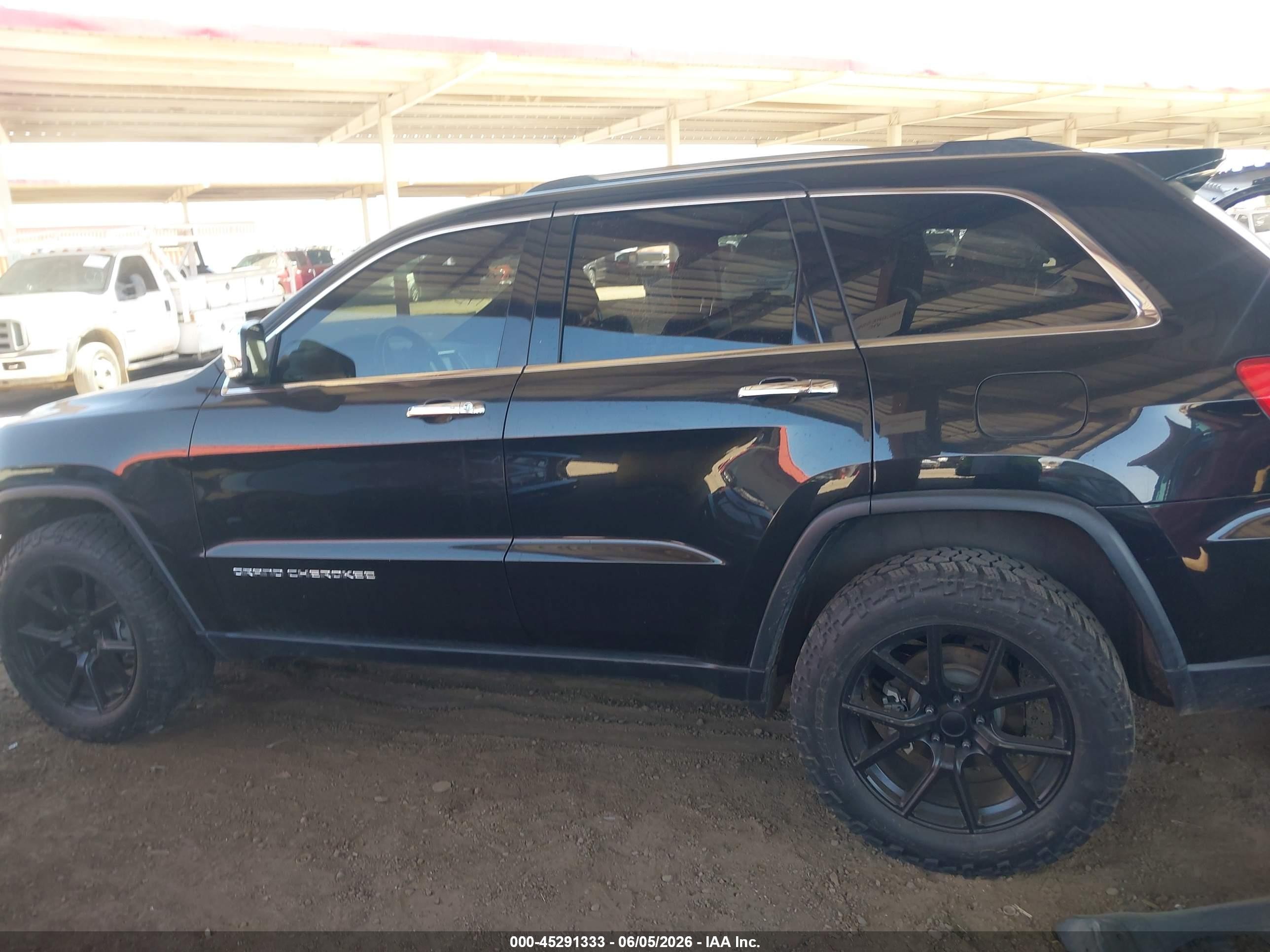 2015 Jeep Grand Cherokee Limited Black vin: 1C4RJFBG2FC922018