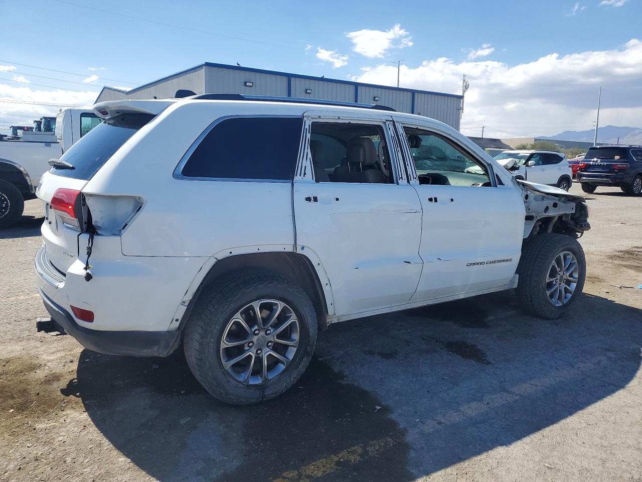 2016 Jeep Grand Cherokee Limited White vin: 1C4RJFBG2GC318048