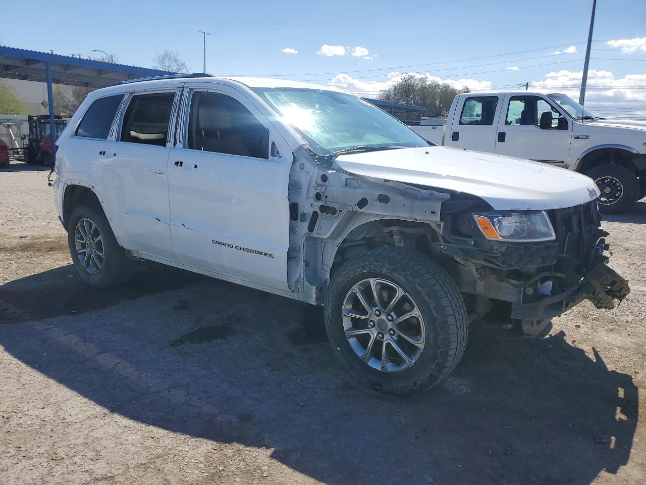 2016 Jeep Grand Cherokee Limited White vin: 1C4RJFBG2GC318048