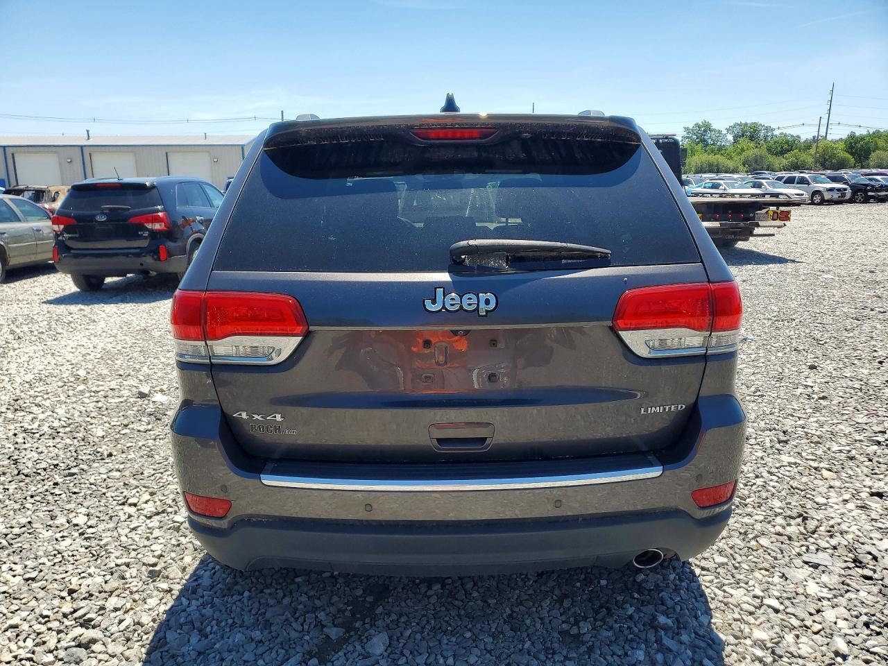 2016 Jeep Grand Cherokee Limited Серебряный vin: 1C4RJFBG2GC409014