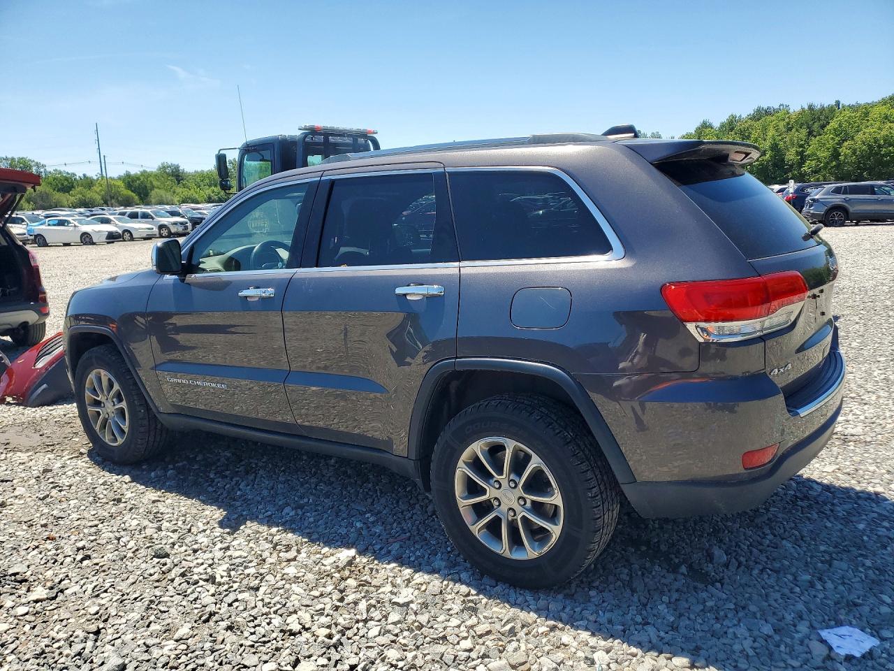 2016 Jeep Grand Cherokee Limited Серебряный vin: 1C4RJFBG2GC409014