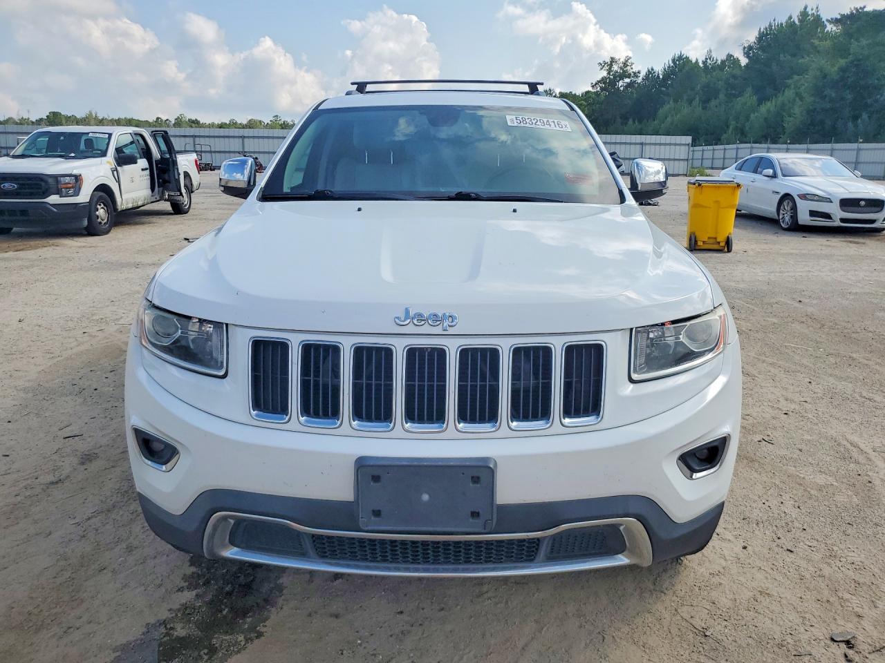 2016 Jeep Grand Cherokee Limited White vin: 1C4RJFBG2GC409157