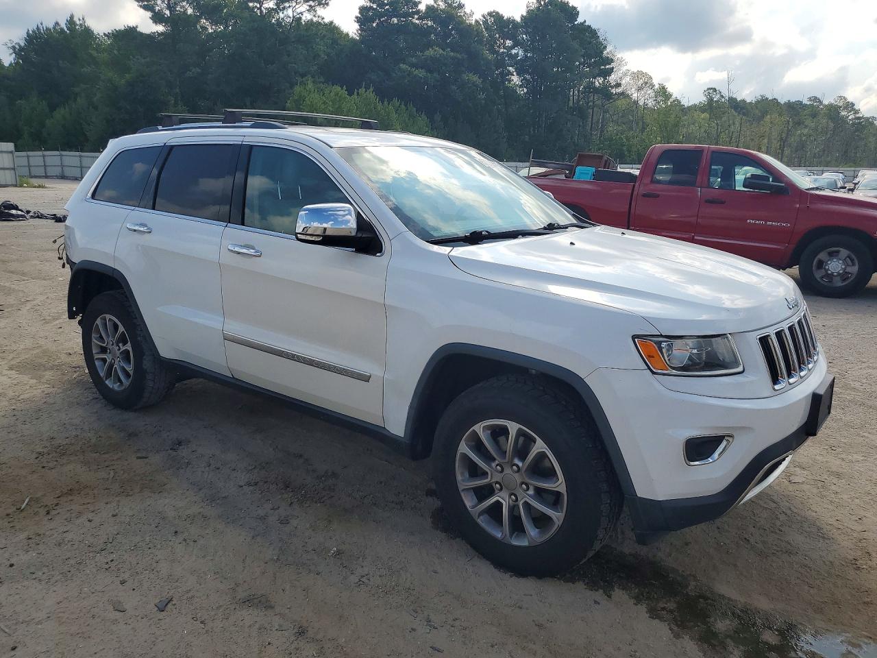 2016 Jeep Grand Cherokee Limited White vin: 1C4RJFBG2GC409157