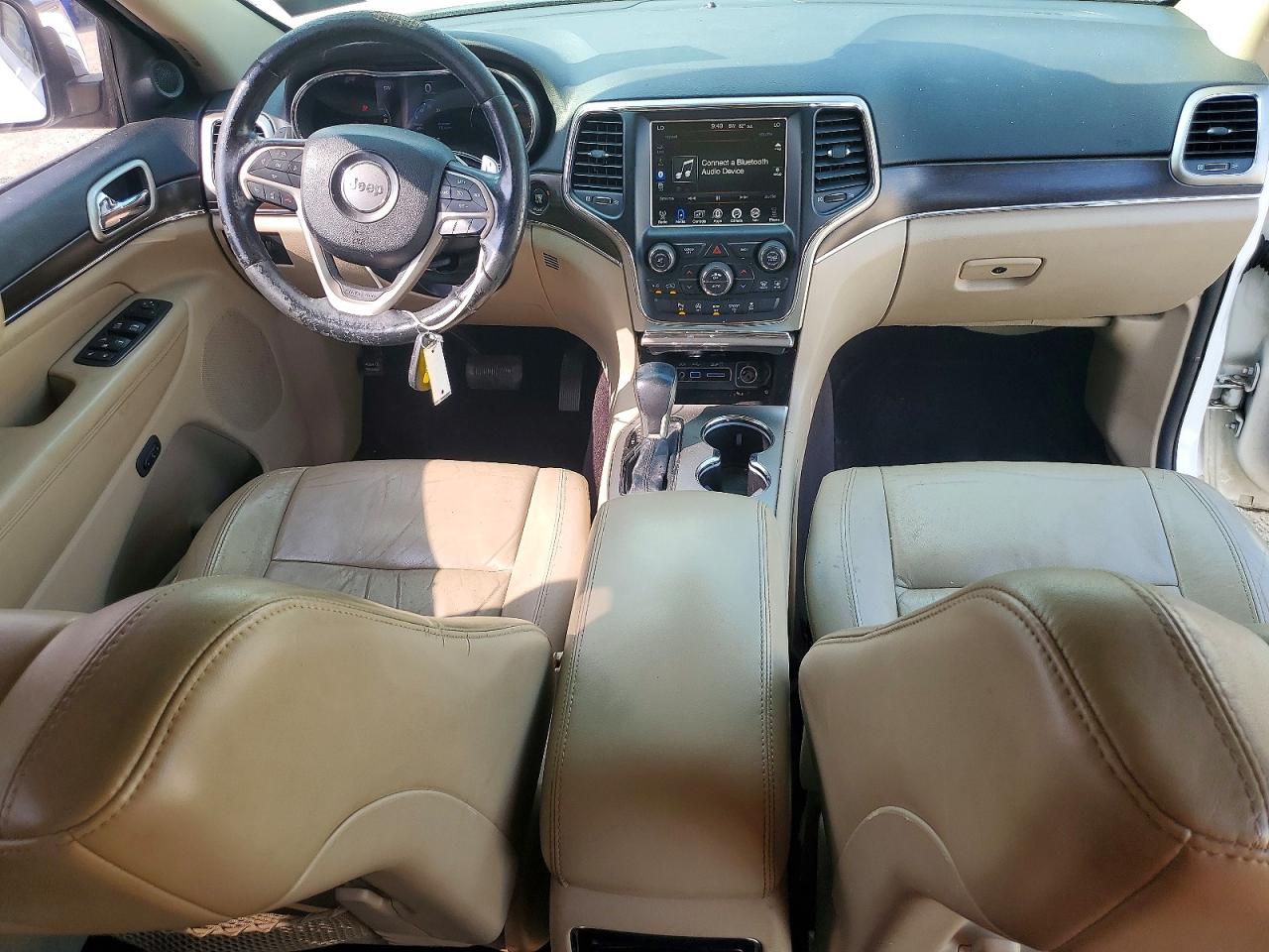 2016 Jeep Grand Cherokee Limited White vin: 1C4RJFBG2GC409157