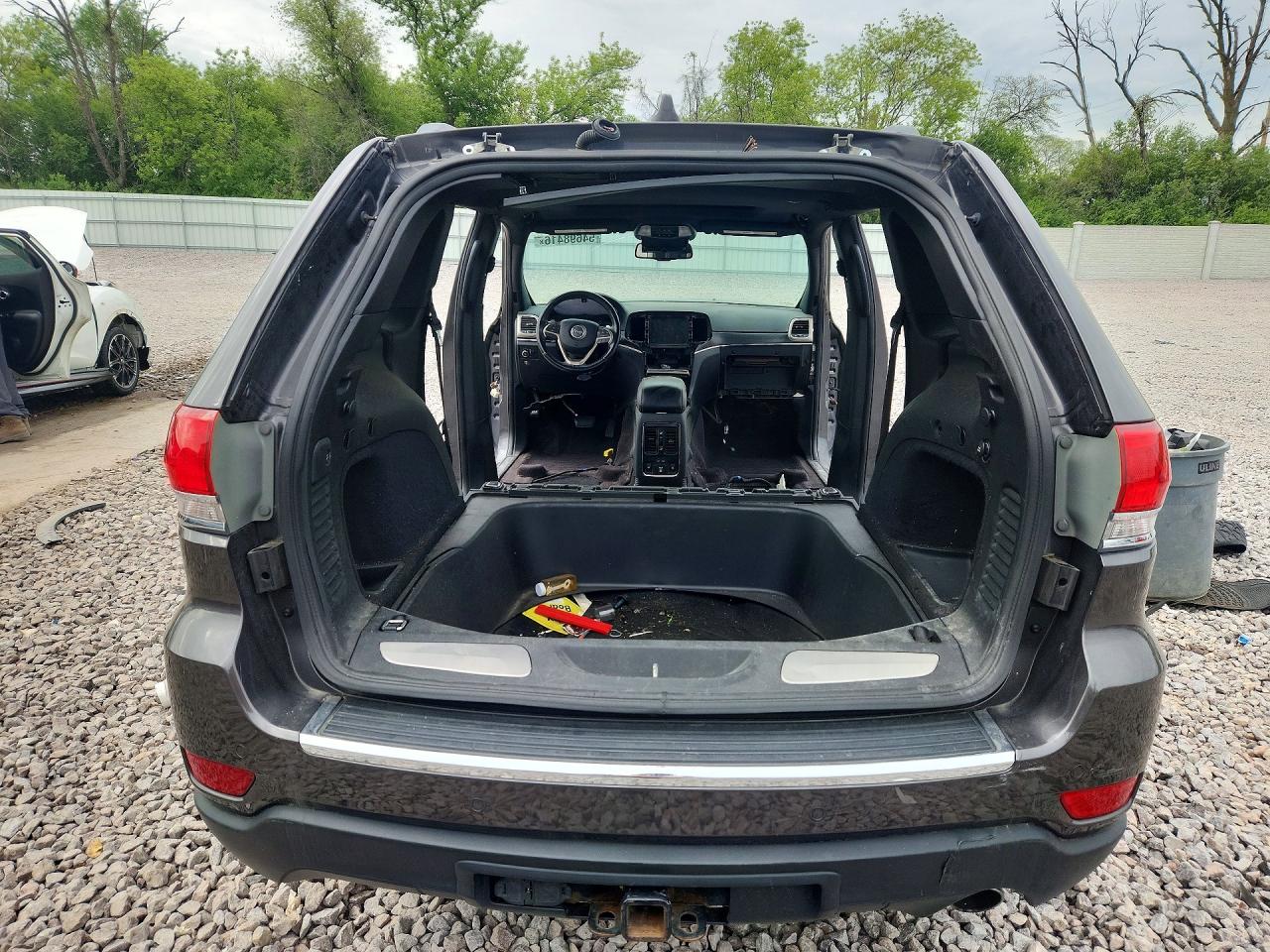 2016 Jeep Grand Cherokee Limited Серый vin: 1C4RJFBG2GC434561
