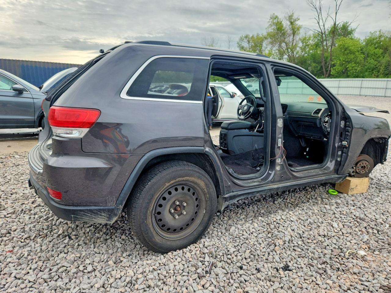 2016 Jeep Grand Cherokee Limited Серый vin: 1C4RJFBG2GC434561