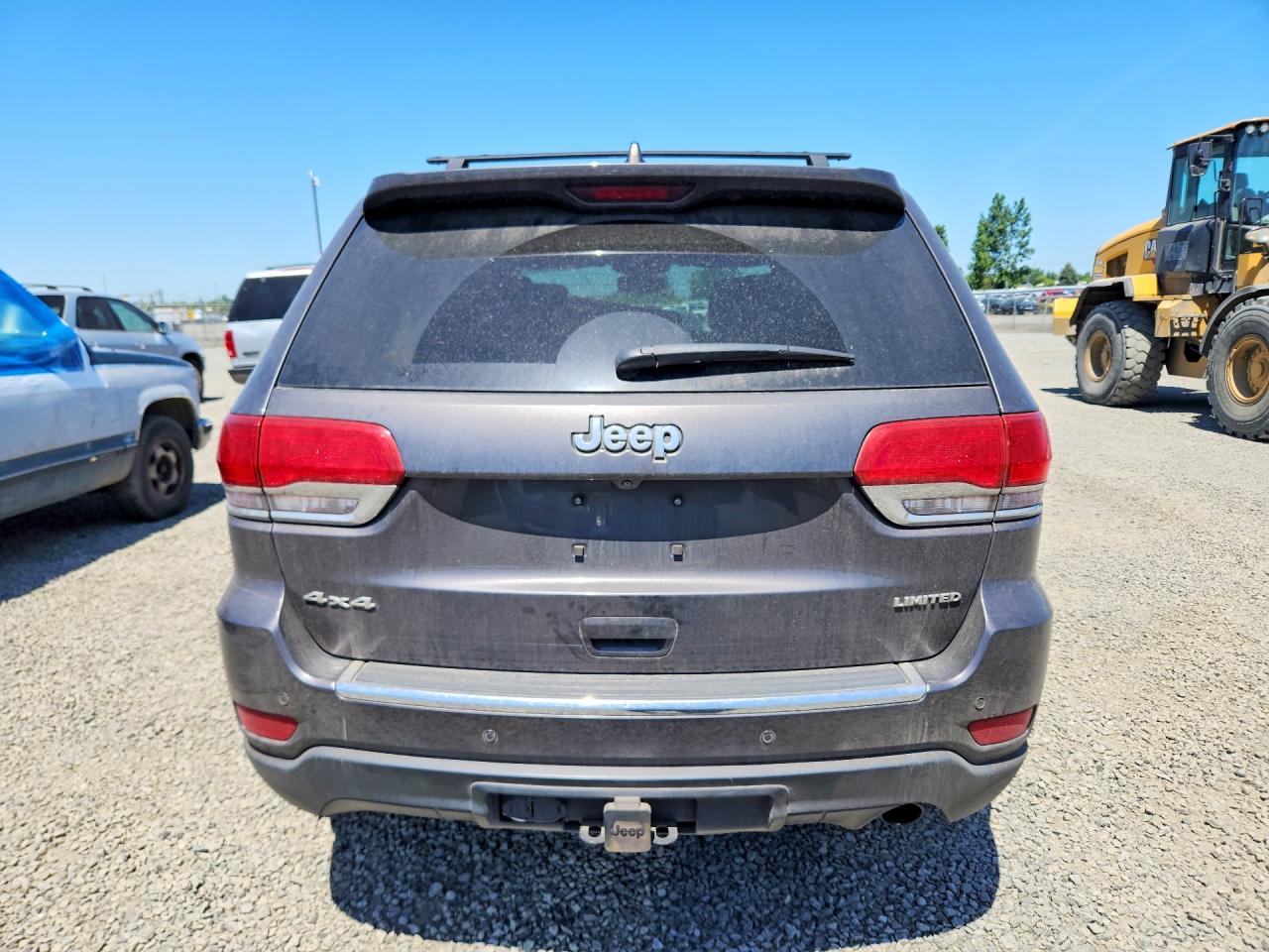 2017 Jeep Grand Cherokee Limited Gray vin: 1C4RJFBG2HC603592