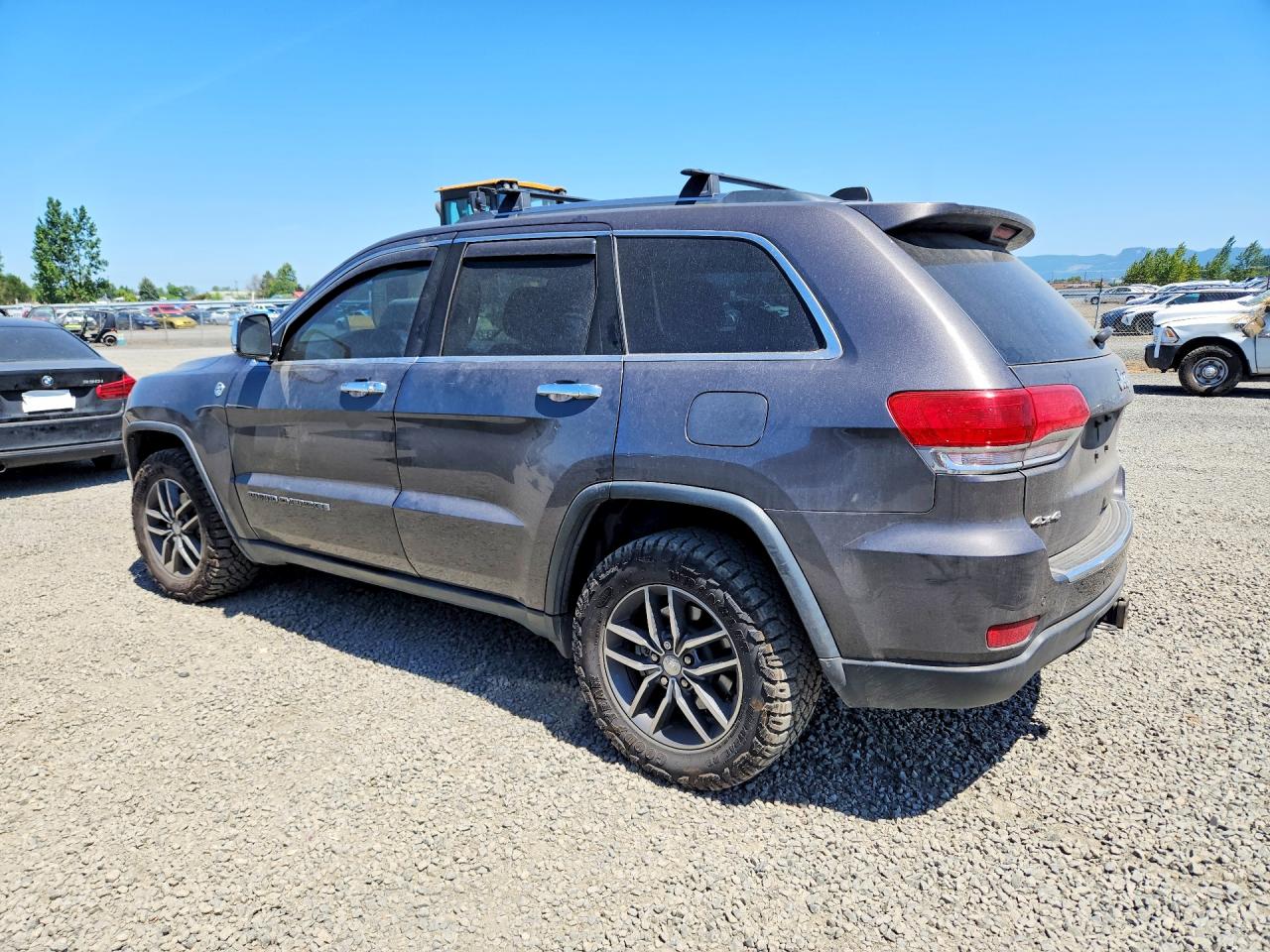 2017 Jeep Grand Cherokee Limited Gray vin: 1C4RJFBG2HC603592