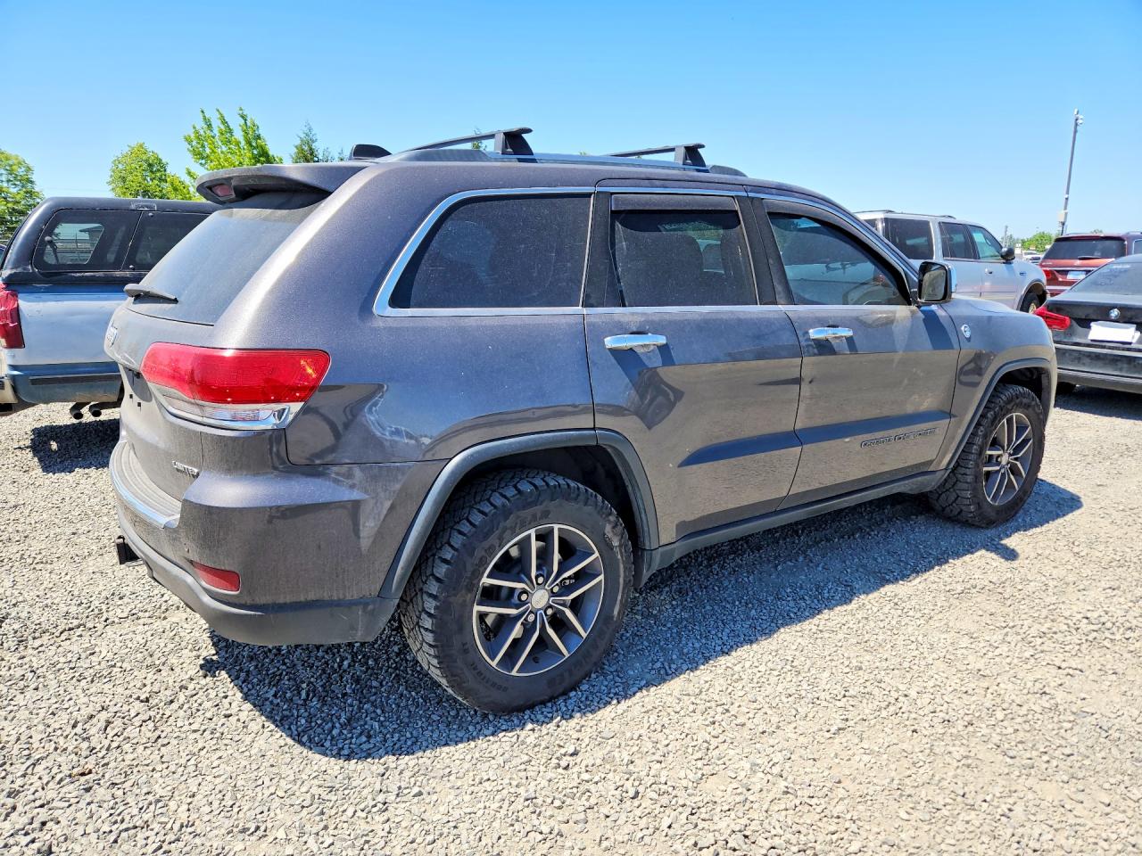 2017 Jeep Grand Cherokee Limited Gray vin: 1C4RJFBG2HC603592