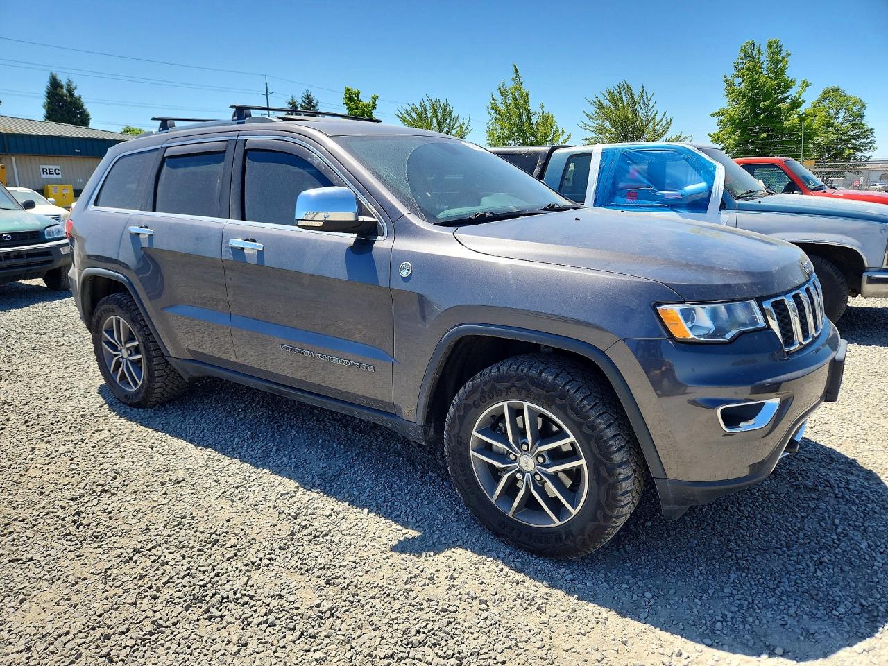 2017 Jeep Grand Cherokee Limited Gray vin: 1C4RJFBG2HC603592