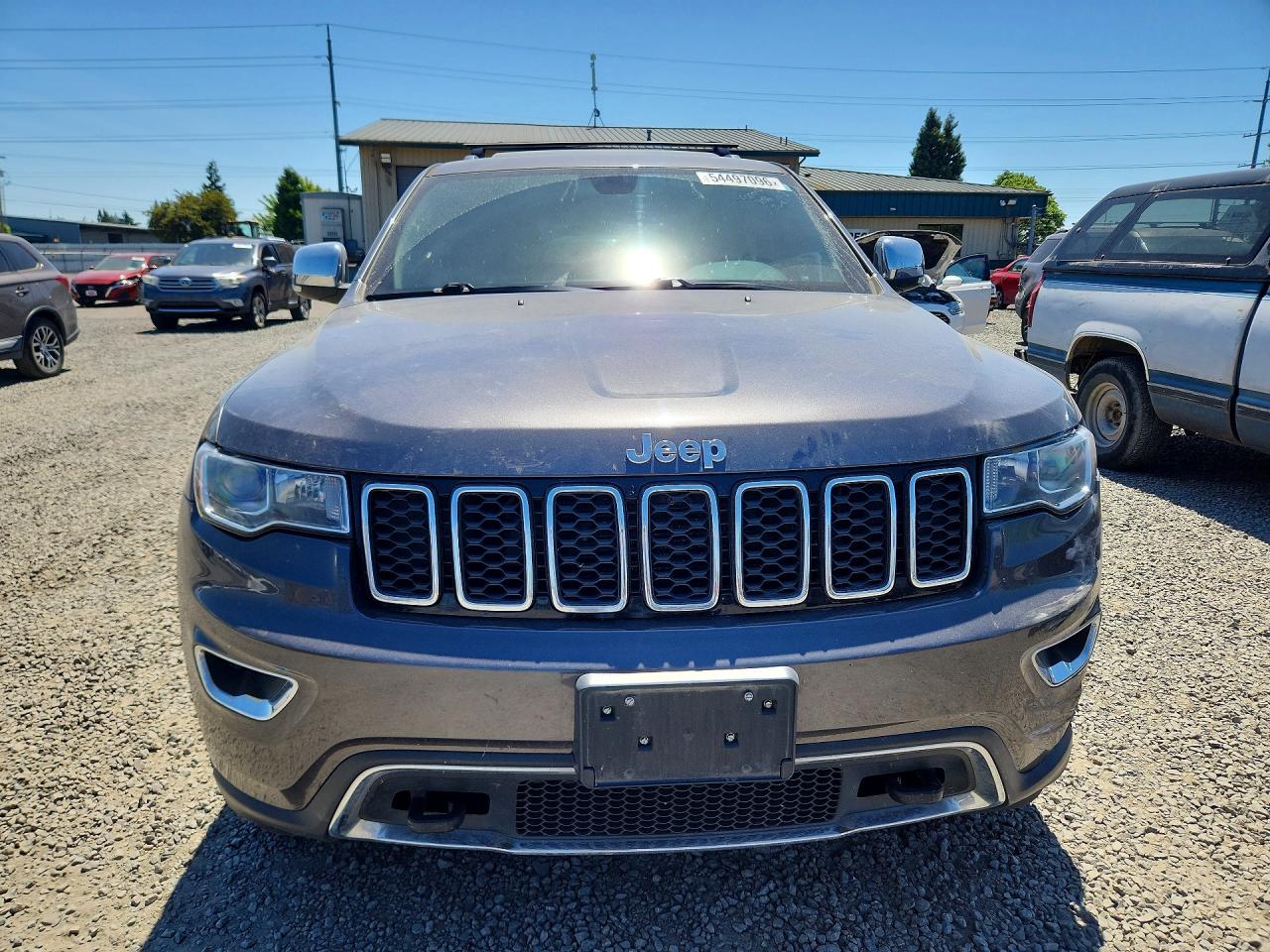 2017 Jeep Grand Cherokee Limited Gray vin: 1C4RJFBG2HC603592
