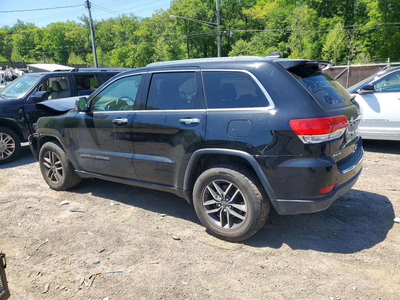 2019 Jeep Grand Cherokee Limited Black vin: 1C4RJFBG2KC552974