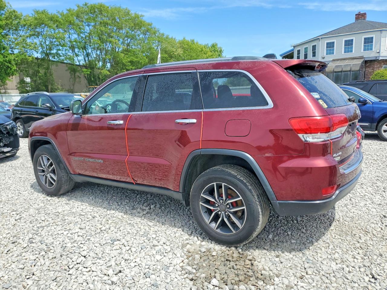 2019 Jeep Grand Cherokee Limited Burgundy vin: 1C4RJFBG2KC751250
