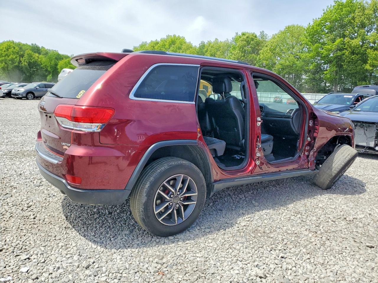 2019 Jeep Grand Cherokee Limited Burgundy vin: 1C4RJFBG2KC751250