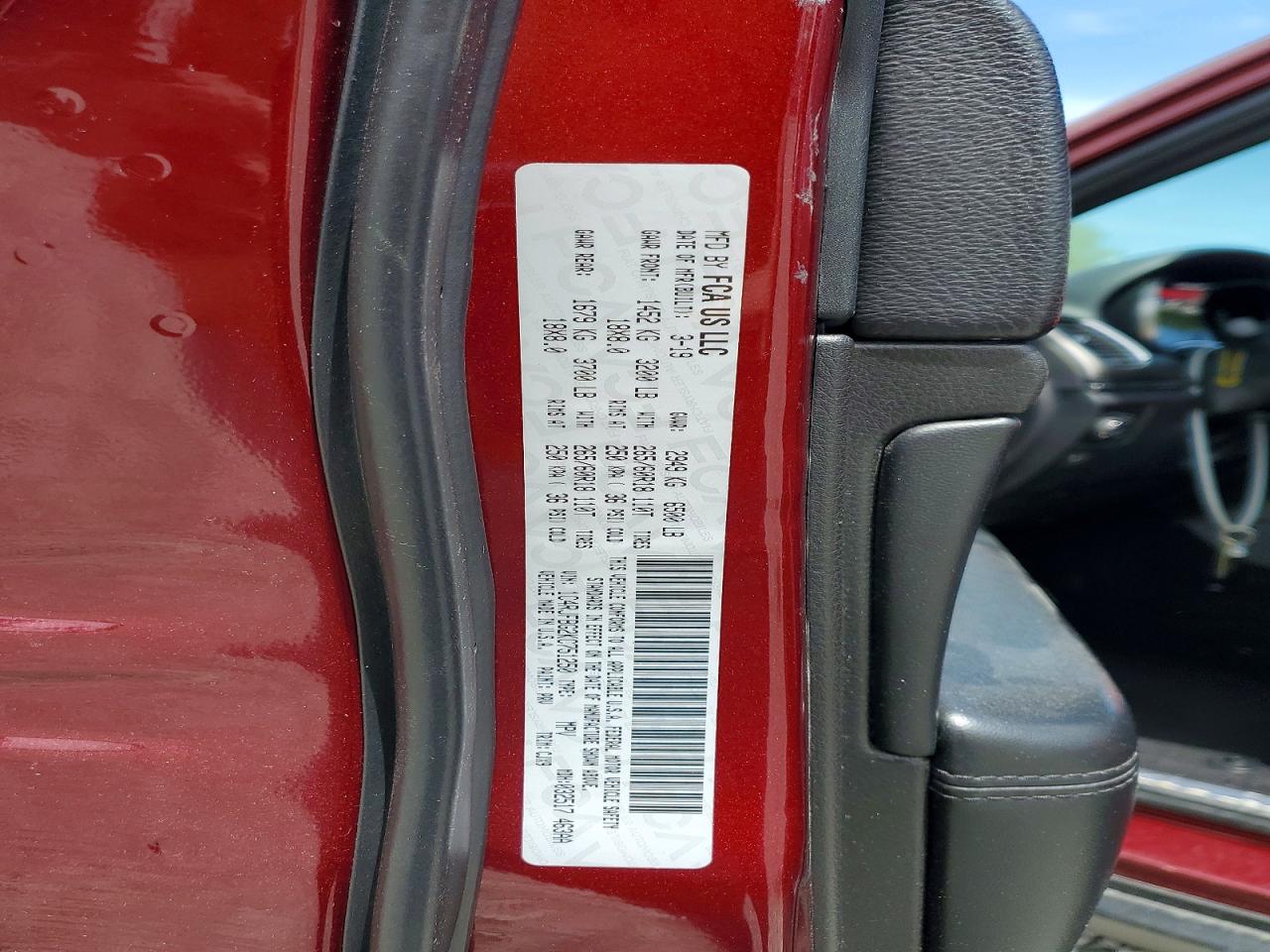 2019 Jeep Grand Cherokee Limited Burgundy vin: 1C4RJFBG2KC751250