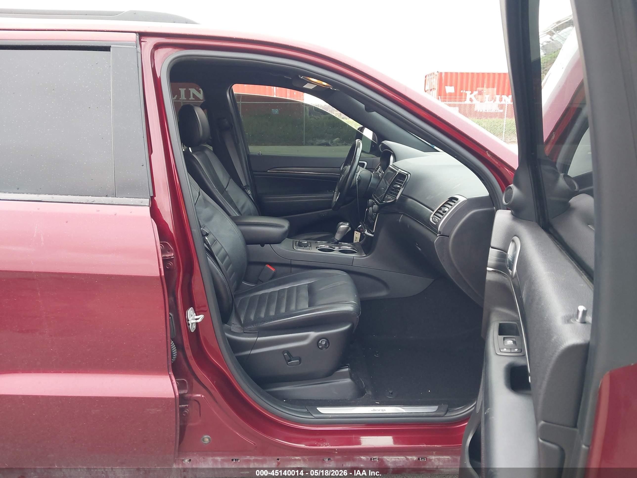 2020 Jeep Grand Cherokee Limited X 4x4 Red vin: 1C4RJFBG2LC133136